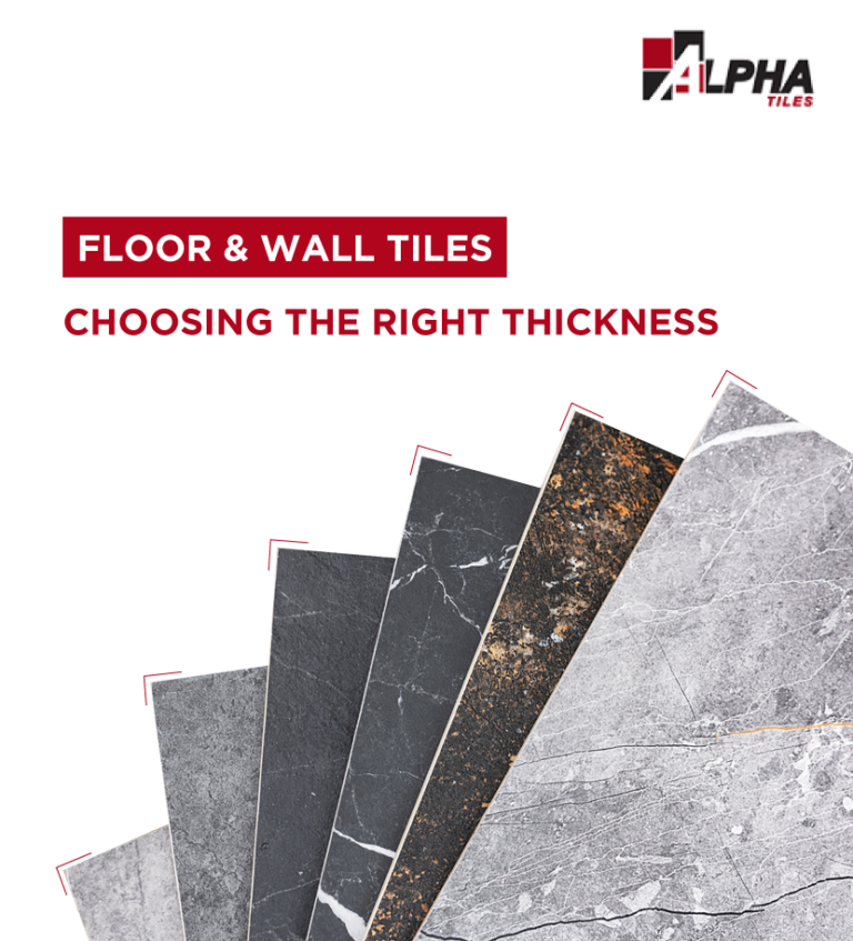 Choose the Right Tile Thickness for Floors and Walls