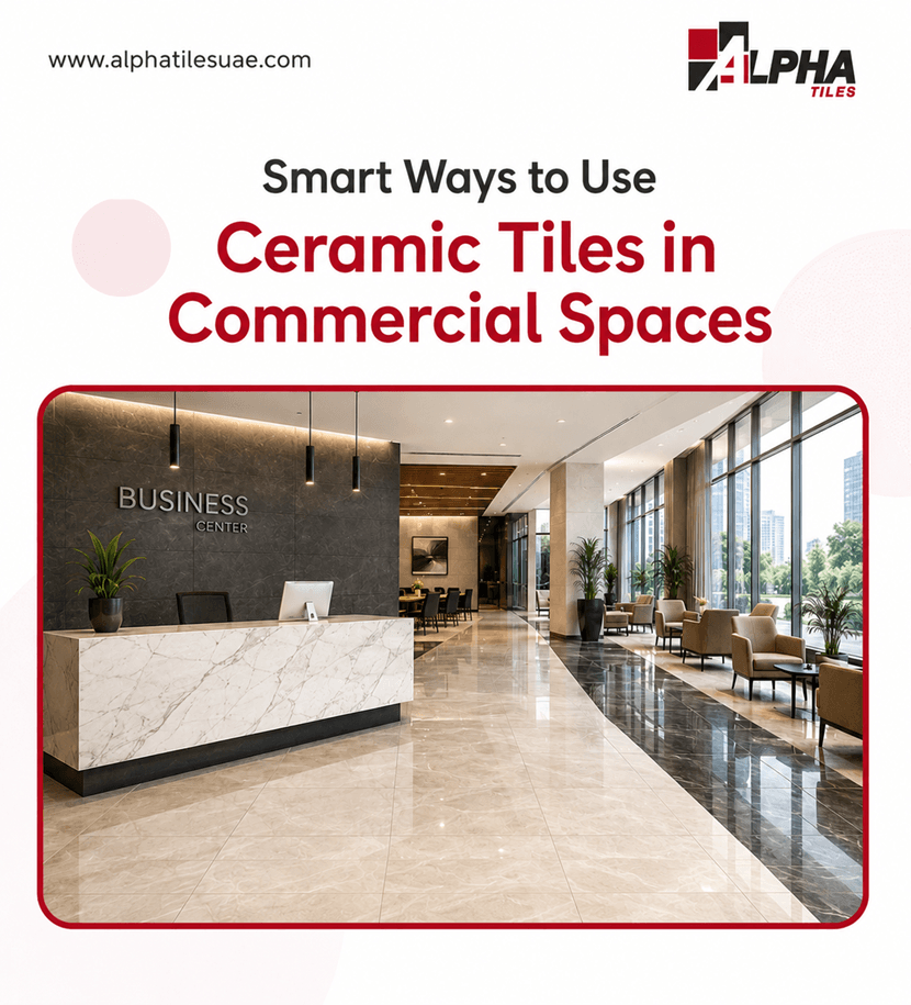 smart ways to use ceramic tiles in commercial spaces
