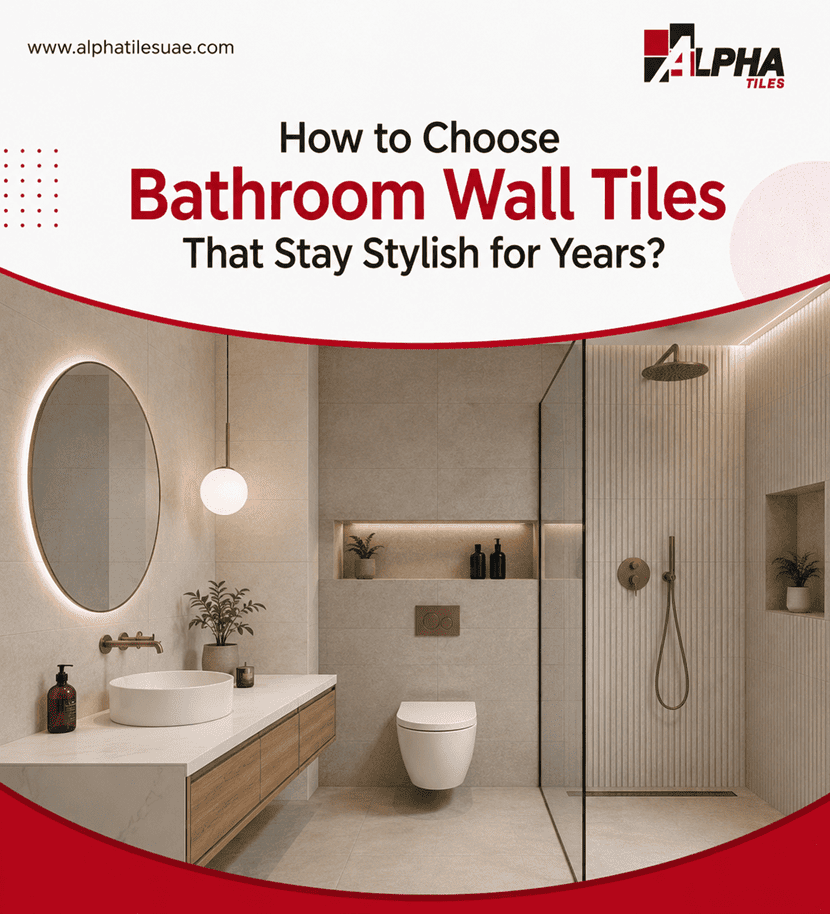 Timeless bathroom wall tiles for modern bathroom interiors