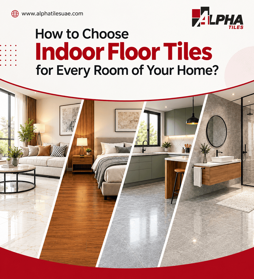 How to Choose Indoor Floor Tiles for Every Room of Your Home?